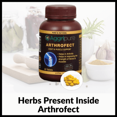 Herbs Present Inside Arthrofect, best knee pain tablets
