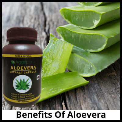 Benefits Of Aloevera, Pure Aloevera Extract Capsules