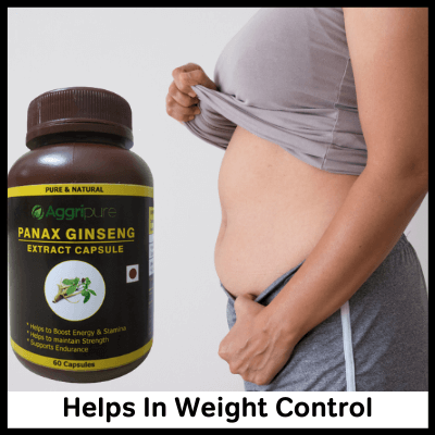 Helps In Weight Control, Best Panax Ginseng Supplement