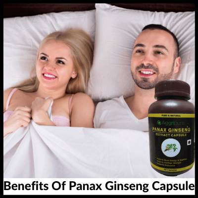 Benefits Of Panax Ginseng Capsule, Men's Kit For Sexual Health Enhancement