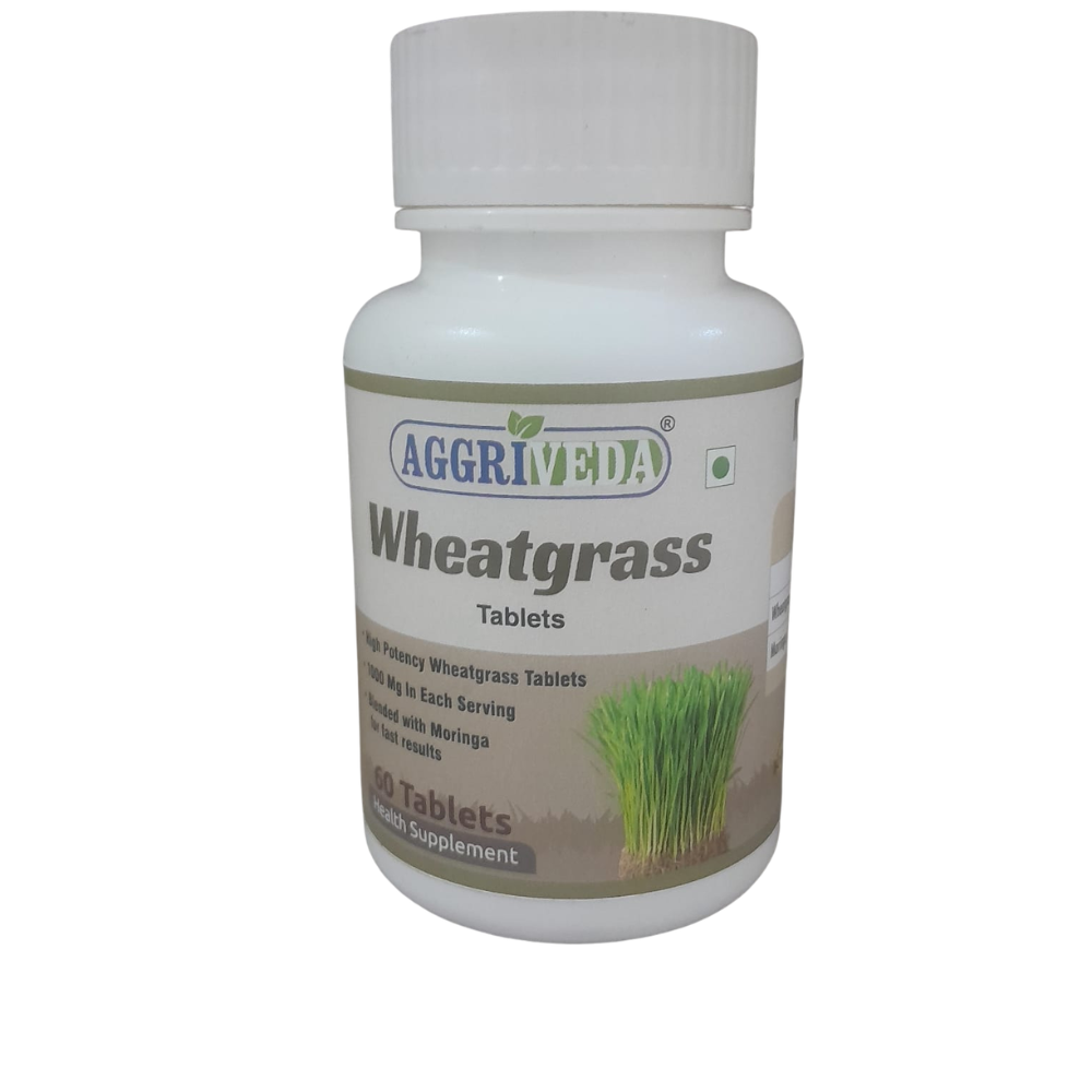 Wheatgrass Powder Pills Herbal Wheatgrass Tablets